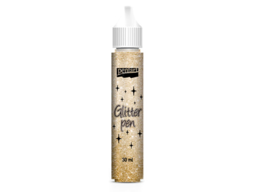 Glitter Pen - Pentart - Gold, 30 ml