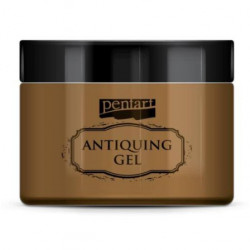 Żel postarzający Antiquing Gel - Pentart - ochra, 150 ml