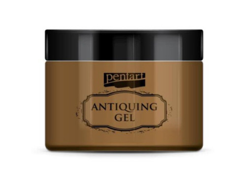 Żel postarzający Antiquing Gel - Pentart - ochra, 150 ml