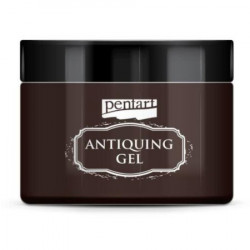 Antiquing gel - Pentart - brown, 150 ml