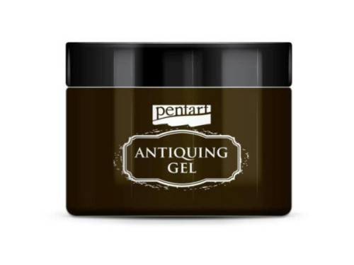 Antiquing gel - Pentart - umber, 150 ml