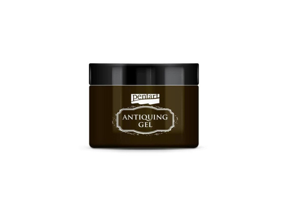 Antiquing gel - Pentart - umber, 150 ml
