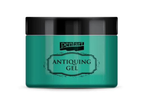 Antiquing gel - Pentart - green patine, 150 ml