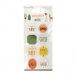 Christmas paper tags -...