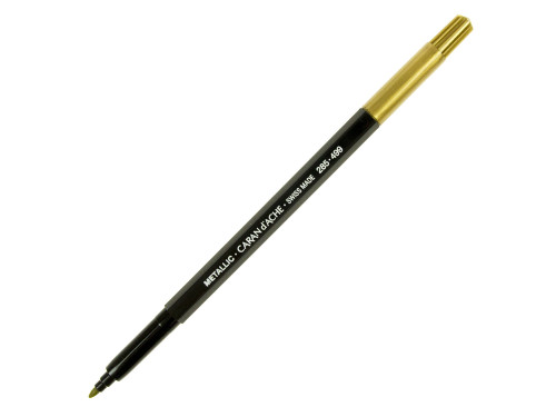 Metallic marker pen - Caran d'Ache - gold
