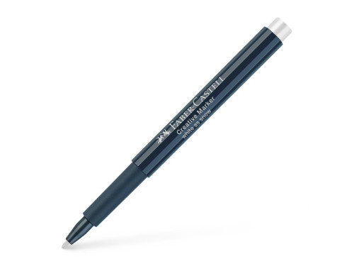 Pisak kreatywny Creative Marker - Faber-Castell - biały, 1,5 mm