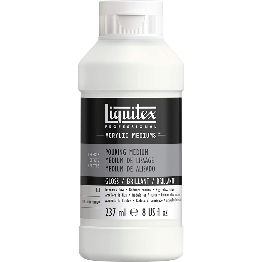 Medium do pouringu - Liquitex - z połyskiem, 237 ml