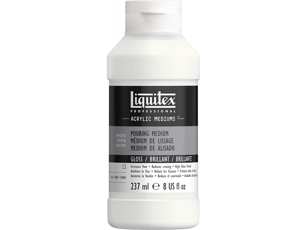 Medium do pouringu - Liquitex - z połyskiem, 237 ml