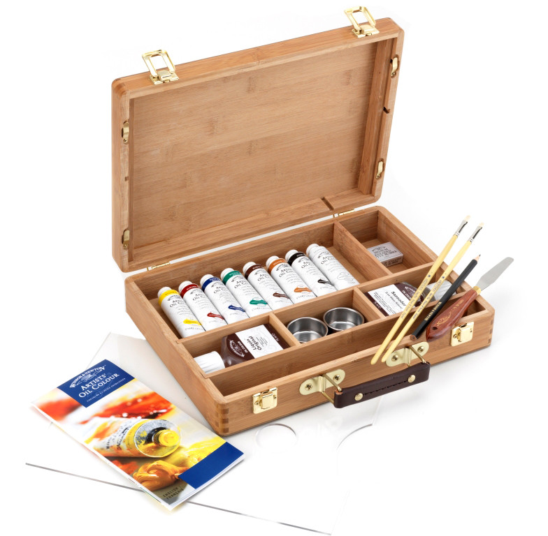artists-oil-colour-bamboo-box-