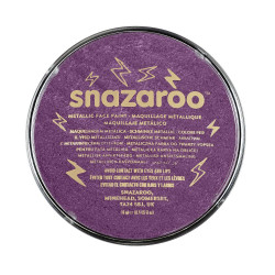 Face and body make-up paint - Snazaroo - Metallic Electric Purple, 18 ml