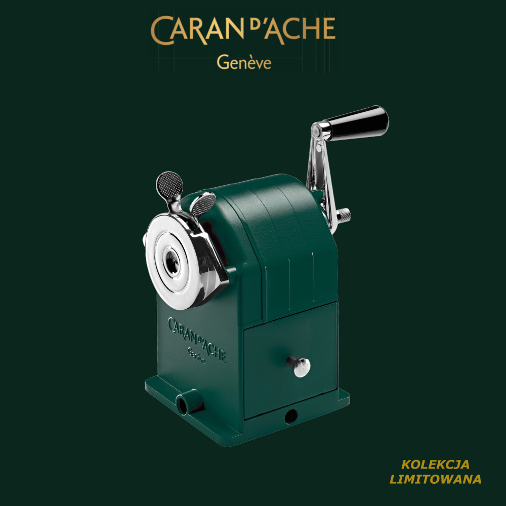 Metal sharpener machine - Caran d'Ache - green