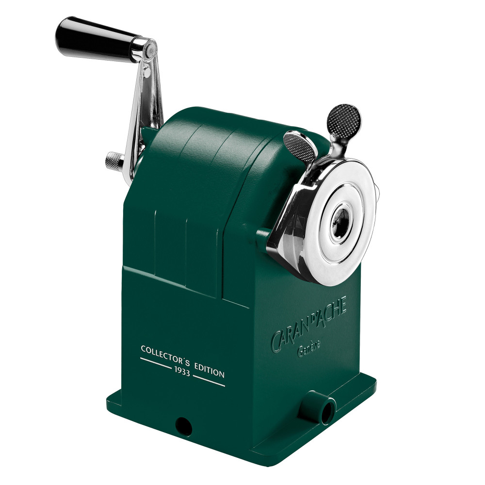 Metal sharpener machine - Caran d'Ache - green