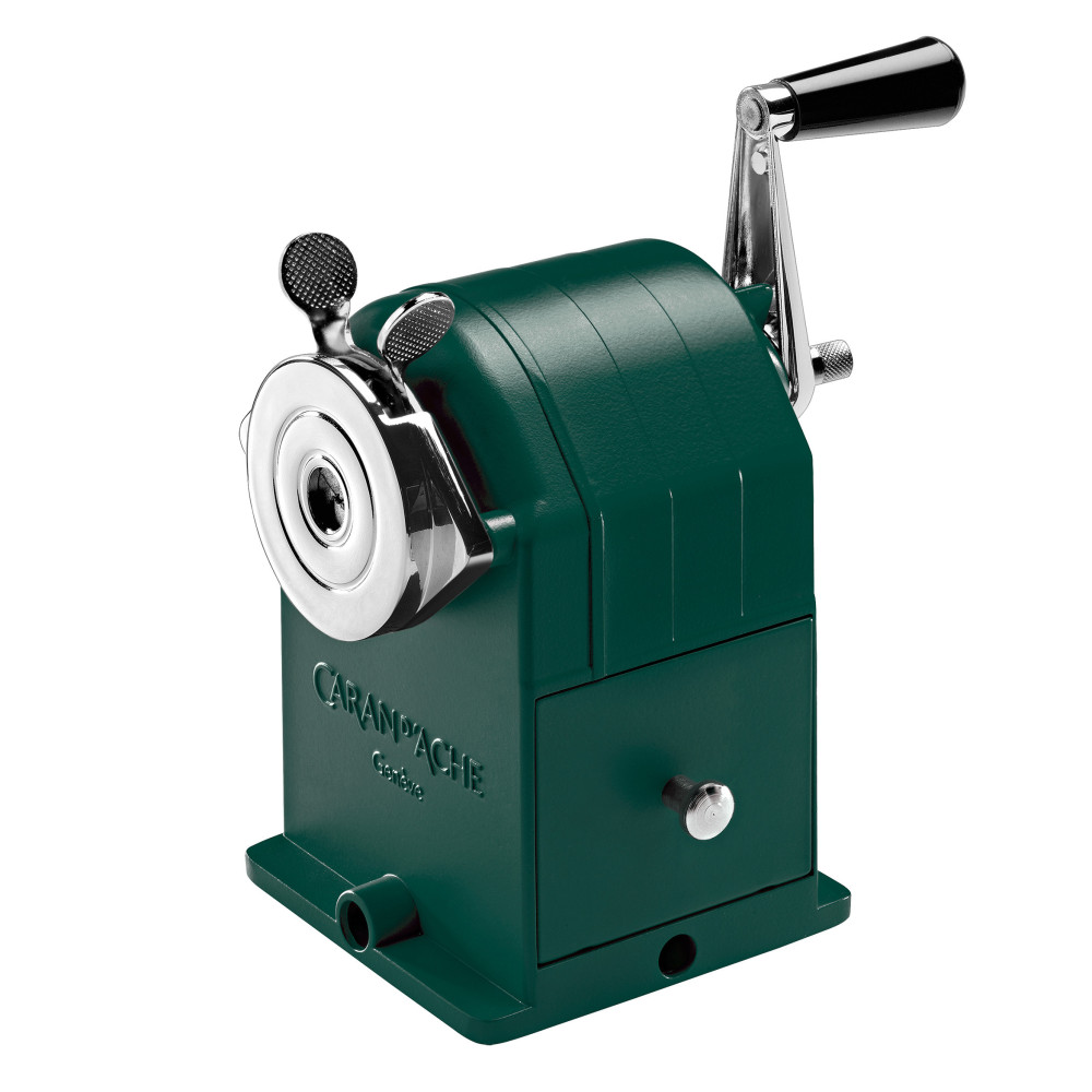 Metal sharpener machine - Caran d'Ache - green