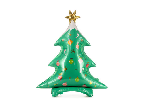 Foil balloon Christmas tree - 78 x 94 cm