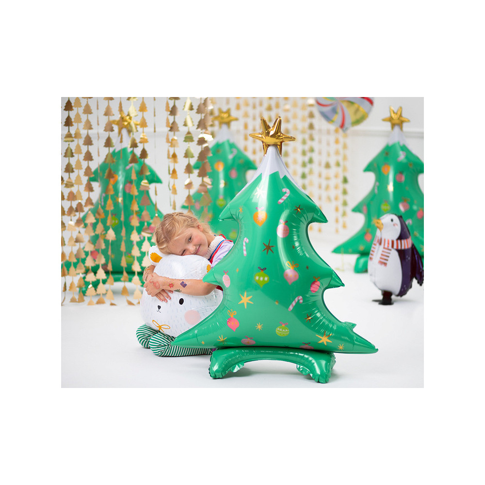 Foil balloon Christmas tree - 78 x 94 cm