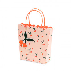 Gift paper bag, Cherry - 22 x 23 x 8 cm
