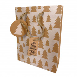 Gift paper bag, Christmas...