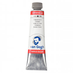 Farba akrylowa - Van Gogh - Titanium White, 40 ml
