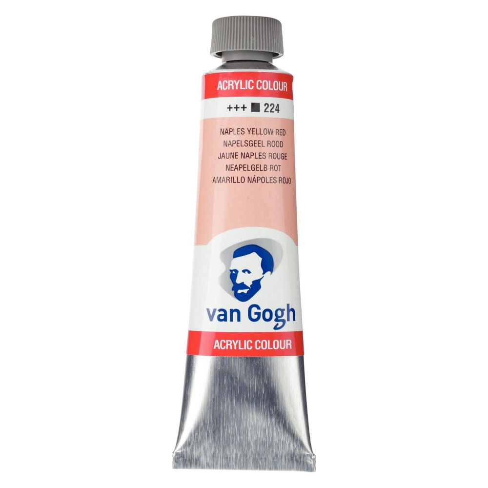 Acrylic Colour paint - Van Gogh - Naples Yellow Red, 40 ml