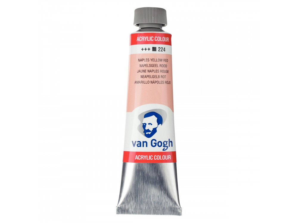 Farba akrylowa - Van Gogh - Naples Yellow Red, 40 ml