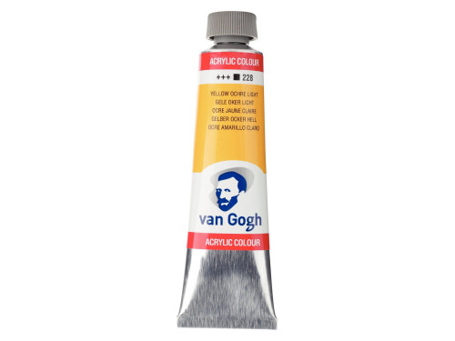 Farba akrylowa - Van Gogh - Naples Yellow Ochre Light, 40 ml