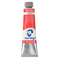 Farba akrylowa - Van Gogh - Naphthol Red Medium, 40 ml