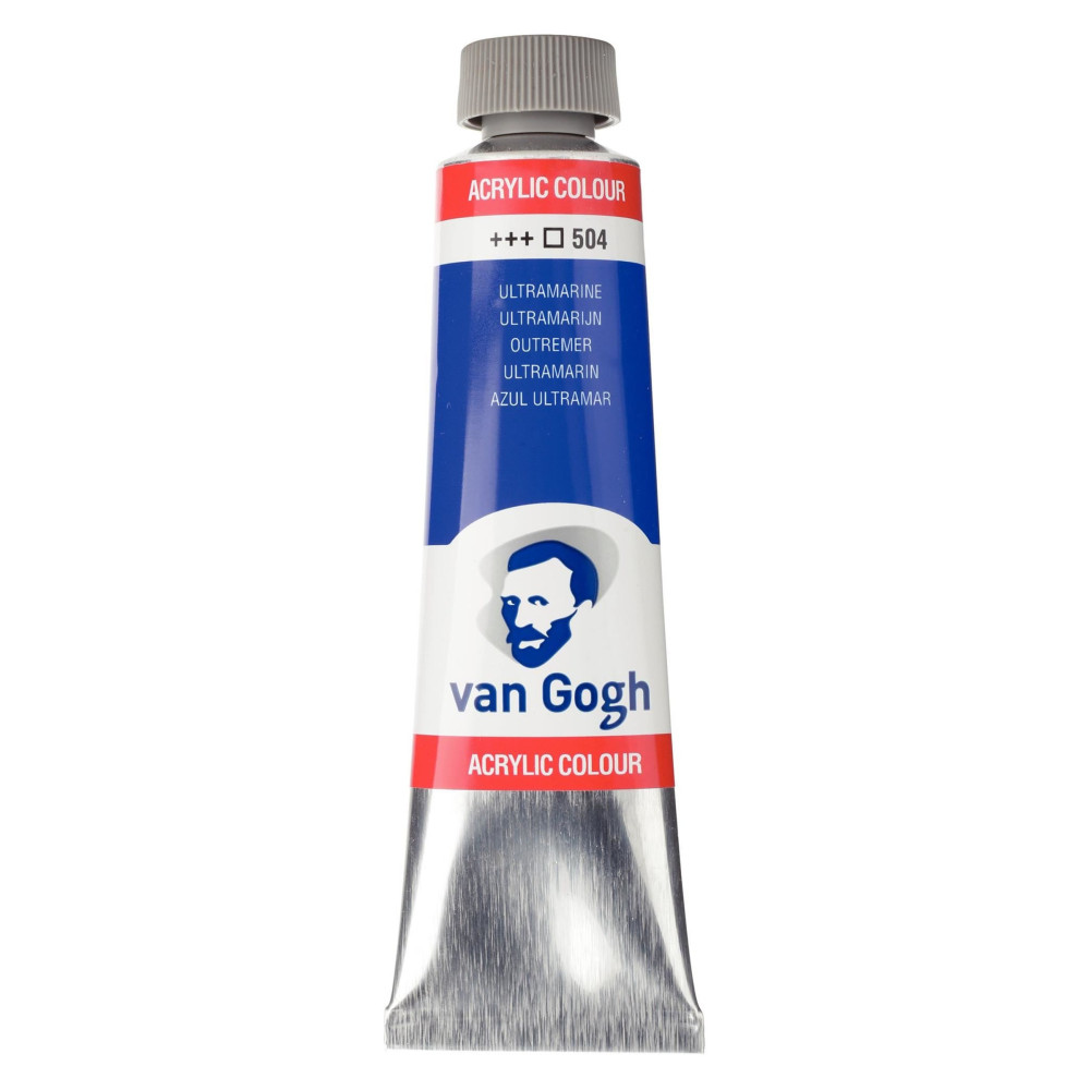 Acrylic Colour paint - Van Gogh - Ultramarine, 40 ml