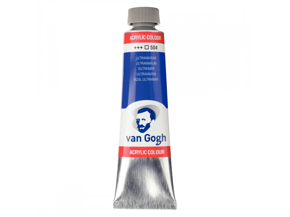 Farba akrylowa - Van Gogh - Ultramarine, 40 ml