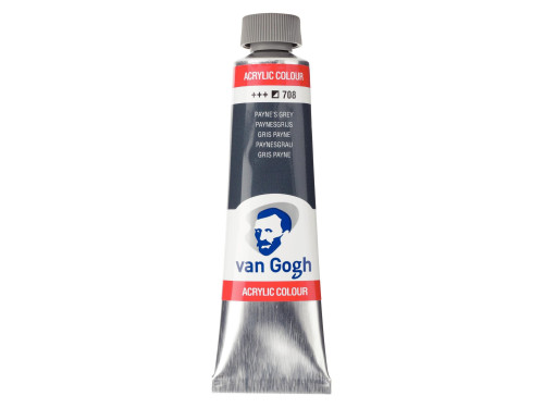 Farba akrylowa - Van Gogh - Payne's Grey, 40 ml