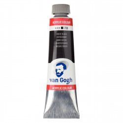 Farba akrylowa - Van Gogh - Oxide Black, 40 ml