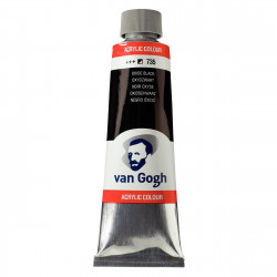 Farba akrylowa - Van Gogh - Oxide Black, 150 ml
