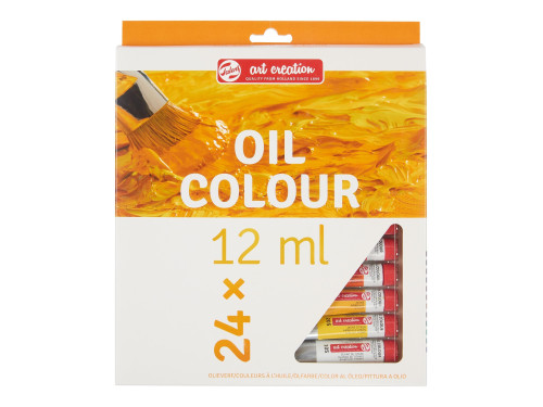 Set of oil paints - Talens Art Creation - 24 colors x 12 ml