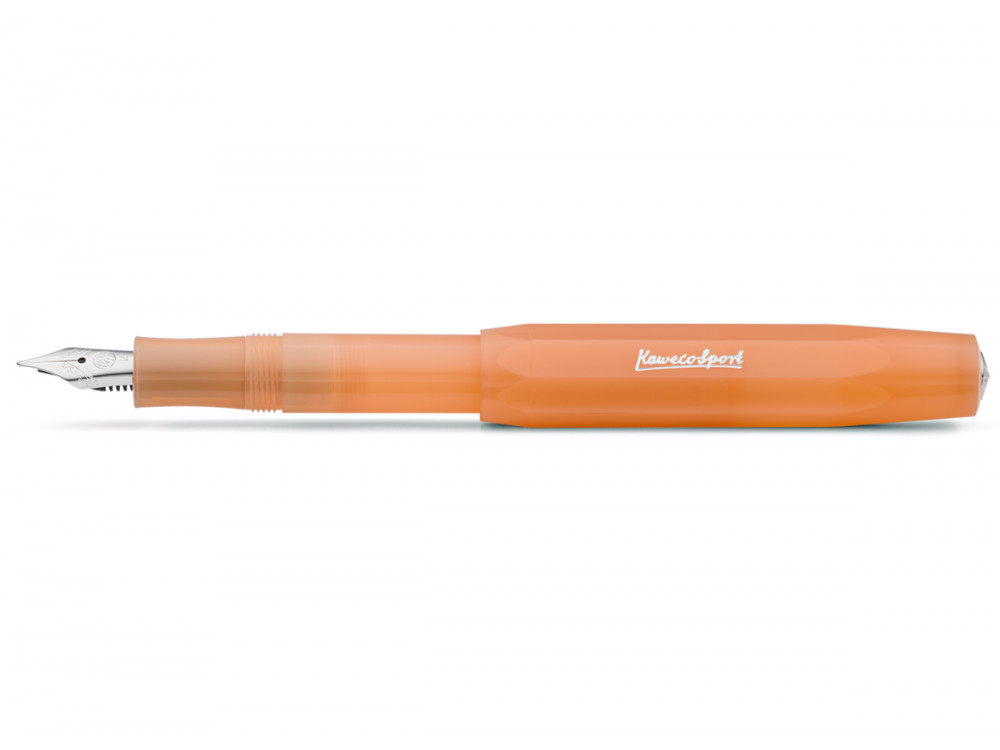 Fountain pen Frosted Sport - Kaweco - Soft Mandarin, EF