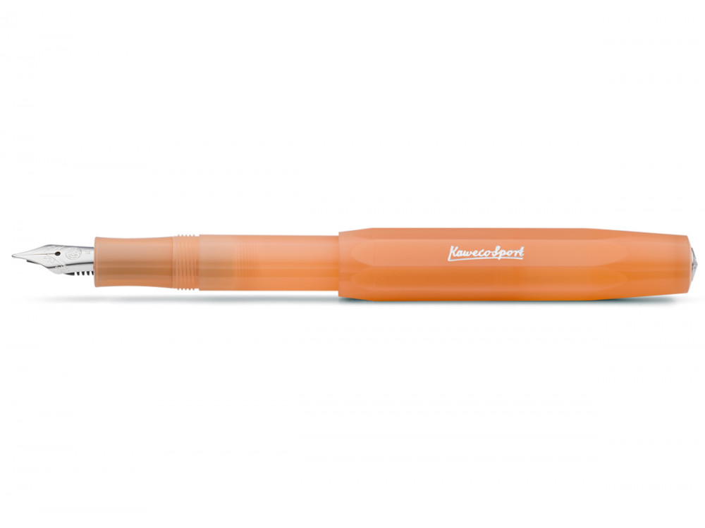 Fountain pen Frosted Sport - Kaweco - Soft Mandarin, F