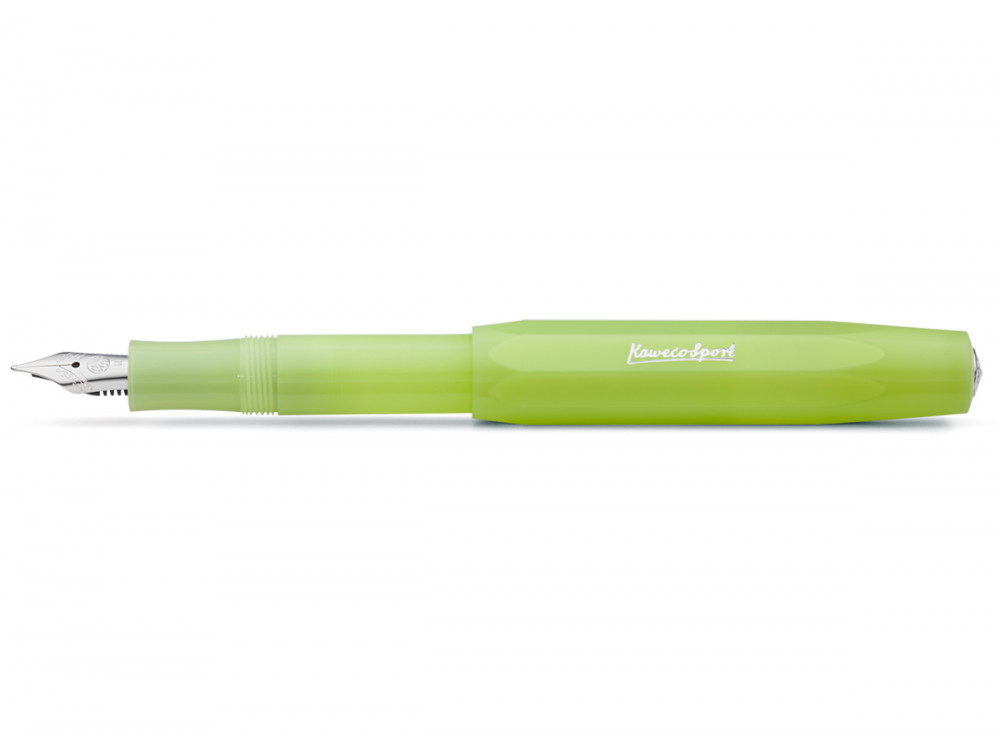 Pióro wieczne Frosted Sport - Kaweco - Fine Lime, F