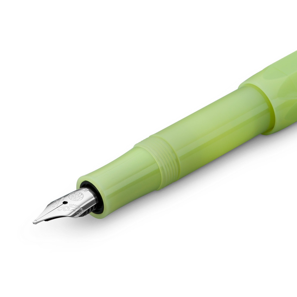 Fountain pen Frosted Sport - Kaweco - Fine Lime, M