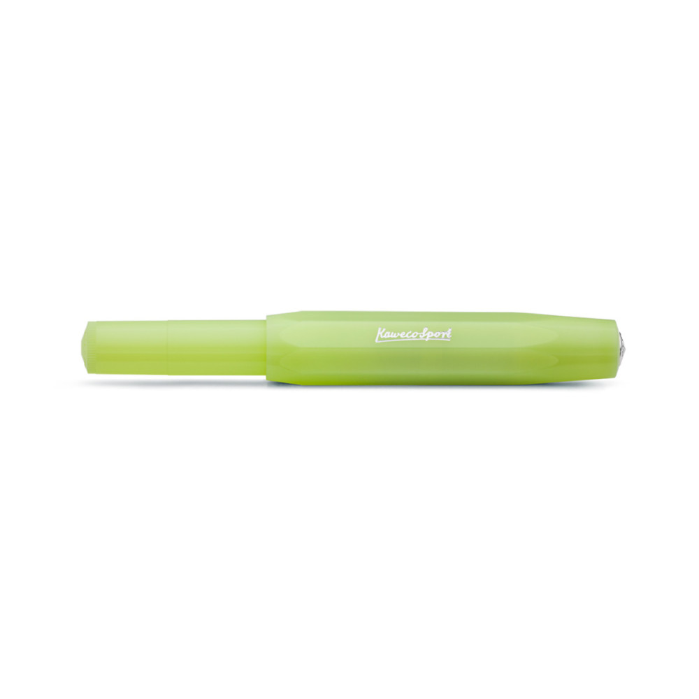 Rollerball pen Frosted Sport - Kaweco - Fine Lime