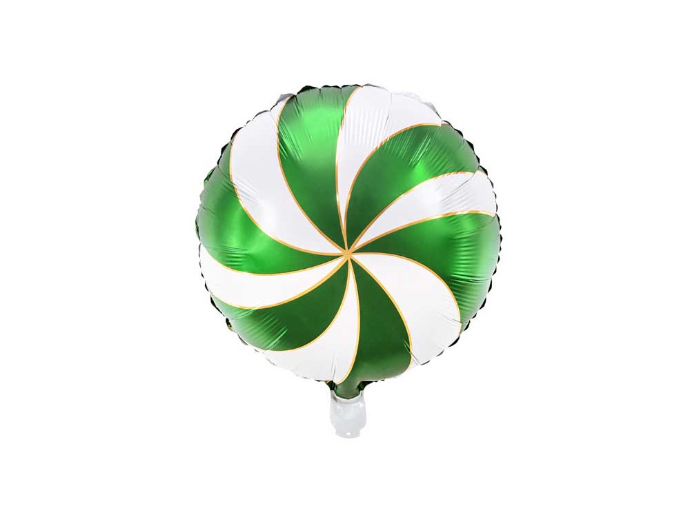 Foil balloon Candy - green, 35 cm