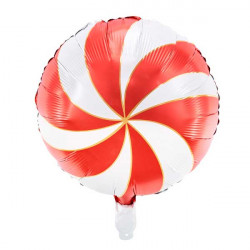 Foil balloon Candy - red,...