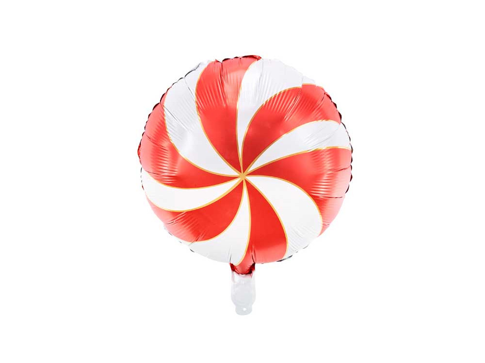 Foil balloon Candy - red, 35 cm