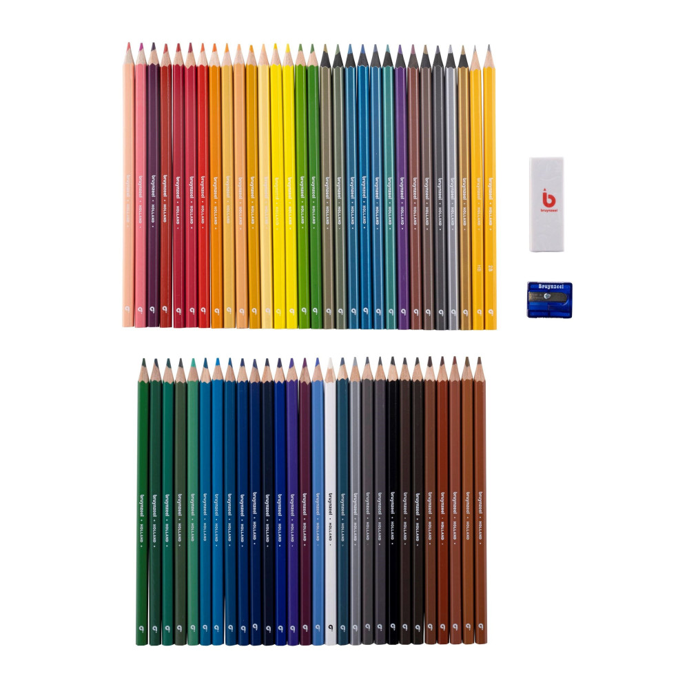 Creative Artists drawing and coloring set - Bruynzeel - 60 pcs