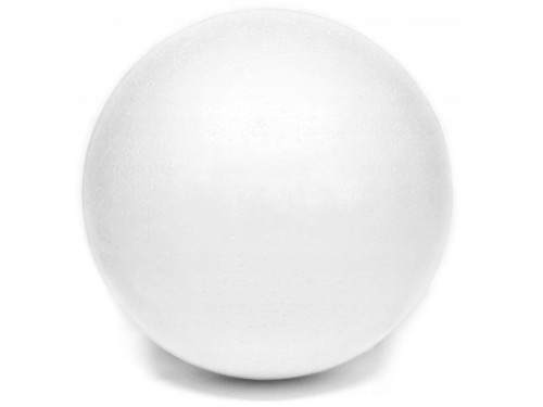 Kula, bombka styropianowa - 10 cm