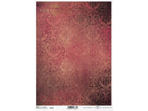Papier do decoupage A4 - ITD Collection - ryżowy, R1922