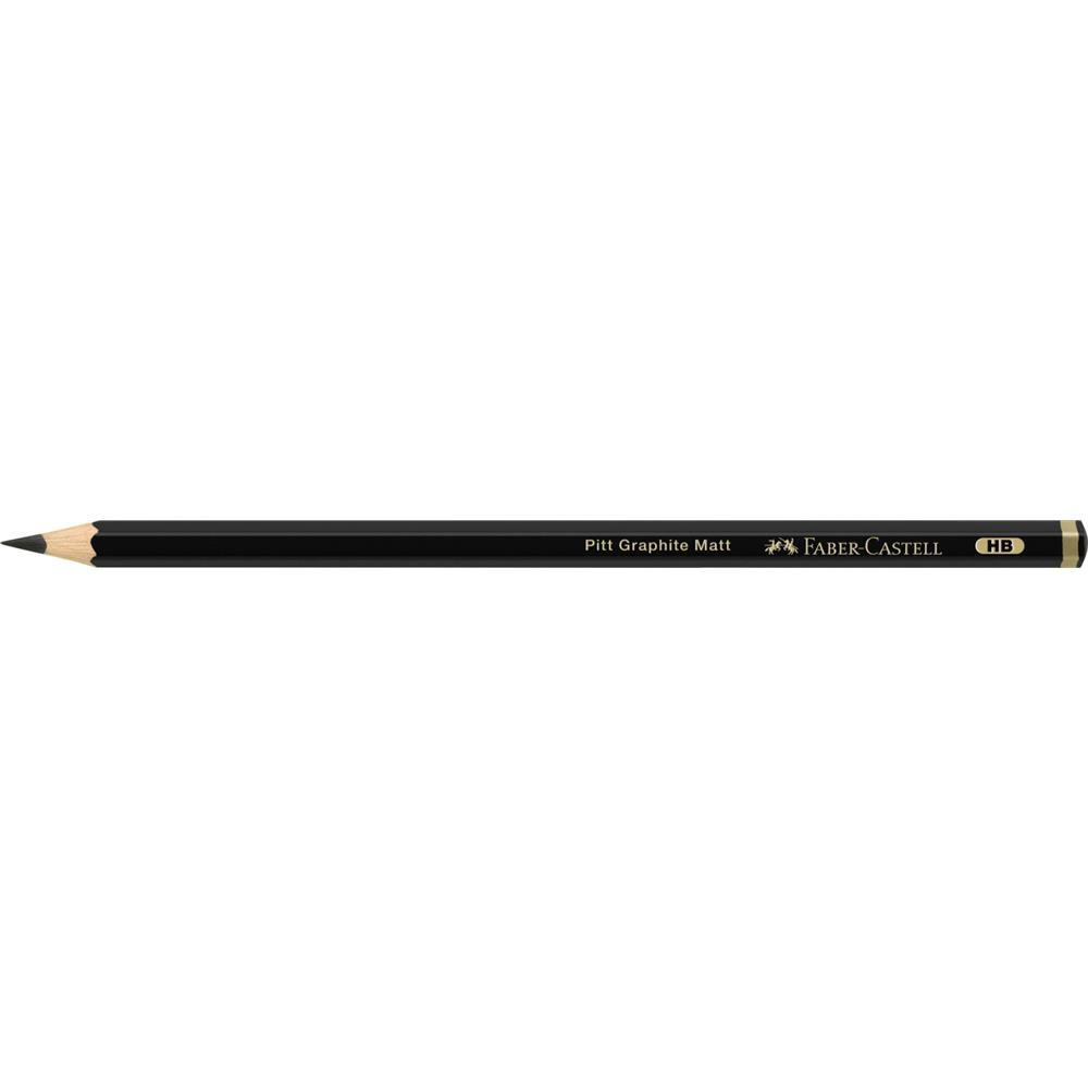Ołówek grafitowy Pitt Graphite Matt - Faber-Castell - HB