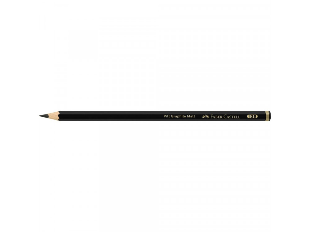 Ołówek grafitowy Pitt Graphite Matt - Faber-Castell - 12B
