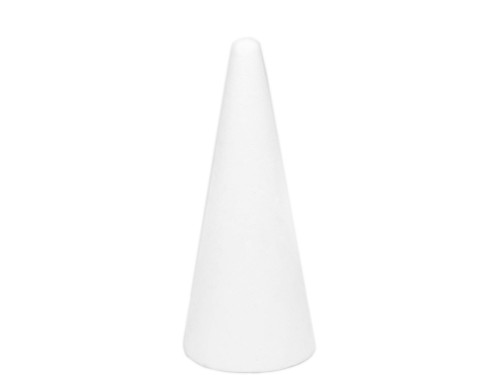 Styrofoam cone - 27,5 cm