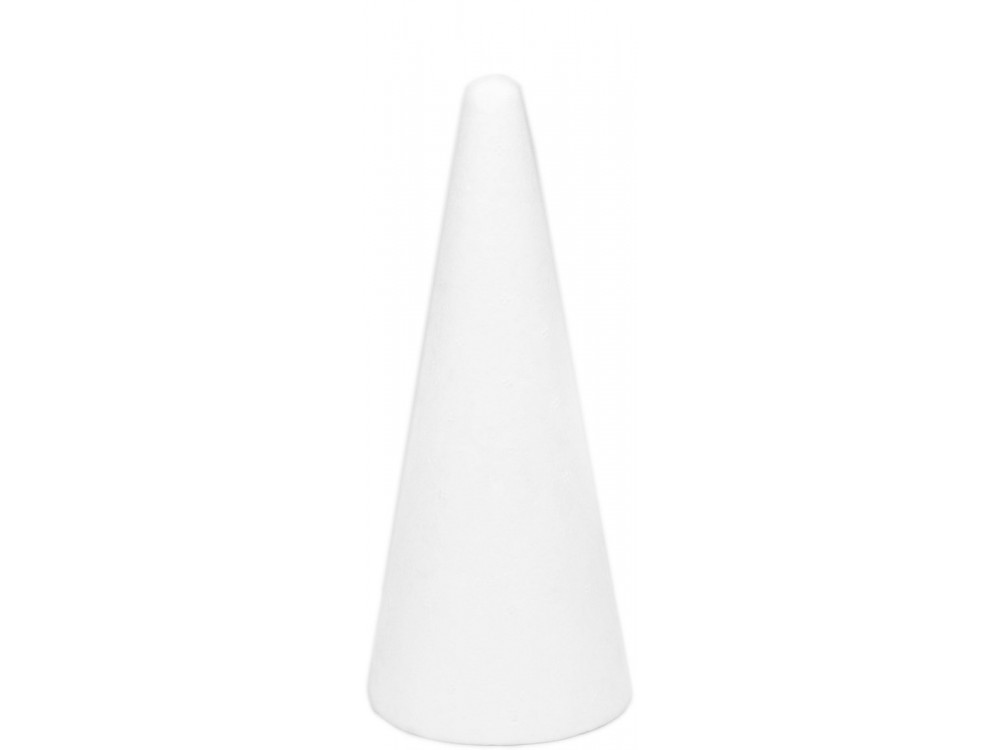 Styrofoam cone - 27,5 cm
