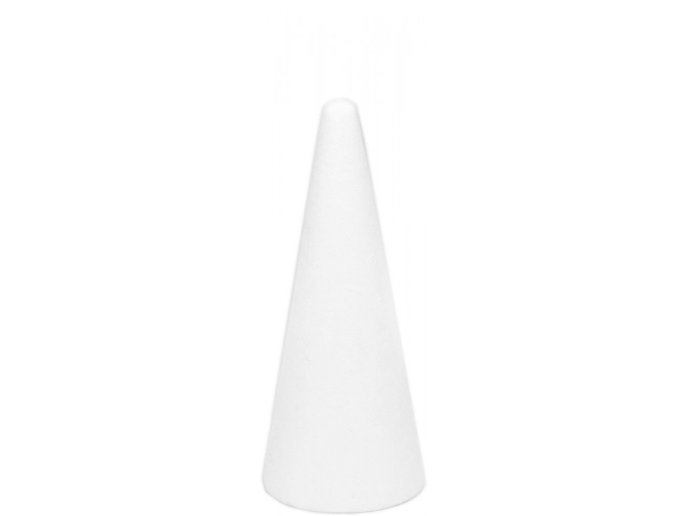 Styrofoam cone - 20 cm