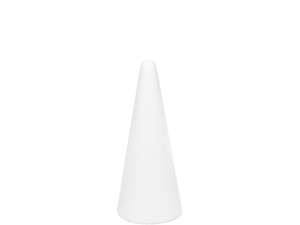 Styrofoam cone - 15 cm
