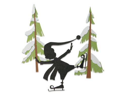 Thinlits cutting die - Sizzix - Thin Ice, 6 pcs